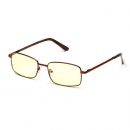Компьютерные очки Федорова AF027 Premium мужские Цвет: коричневый